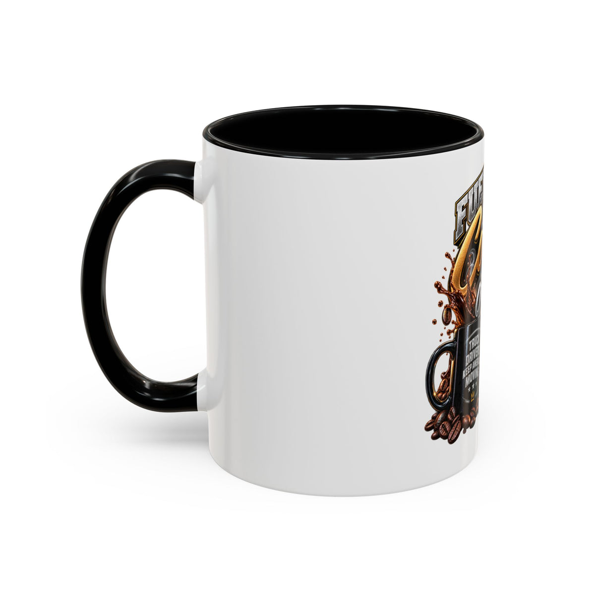 Fueled By Coffee & Opportunity™ – Trucker Coffee Mug
